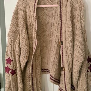 TAYLOR SWIFT | Holiday The "Cardigan" - Beige Limited Edition Cardigan XL/XXL